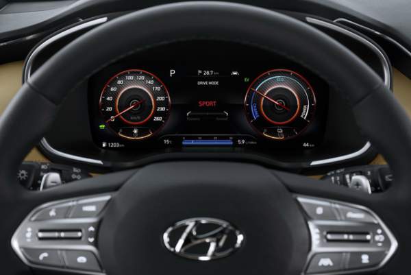Lộ diện Hyundai Santa Fe 2021 - Dùng "tiểu xảo" để gia tăng kích thước 11