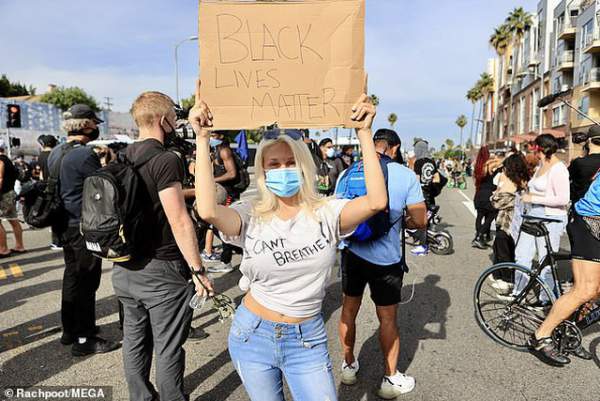 "Sao" Hollywood xuống đường biểu tình đòi quyền lợi cho người da màu 5