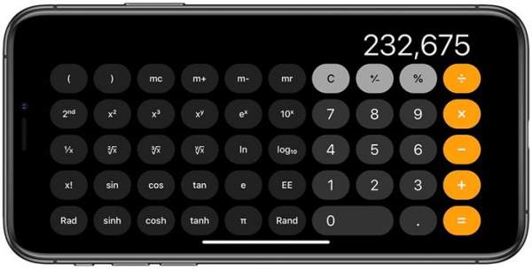 5 mẹo hay khi dùng ứng dụng Calculator trên iPhone 2