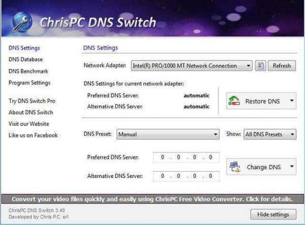 6 phần mềm thay đổi DNS tốt nhất cho Windows 5