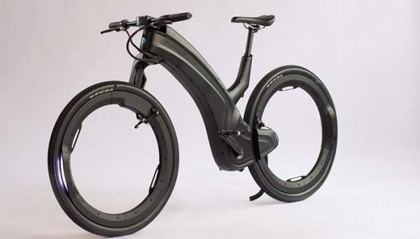 Xe đạp điện không có nan hoa, trục vòm bánh "tàng hình" công nghệ bảo mật khủng 2