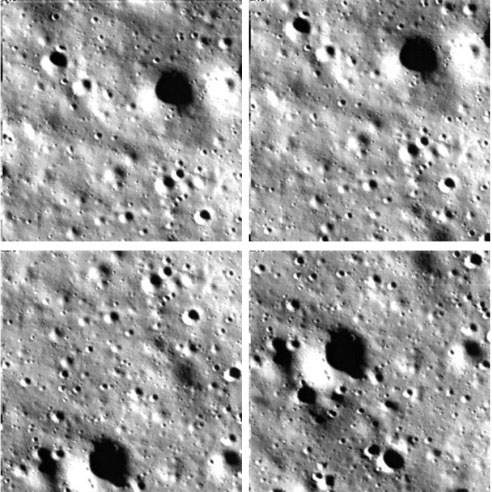 Tàu Ấn Độ chụp ảnh bãi đáp trên bề mặt Mặt trăng 2