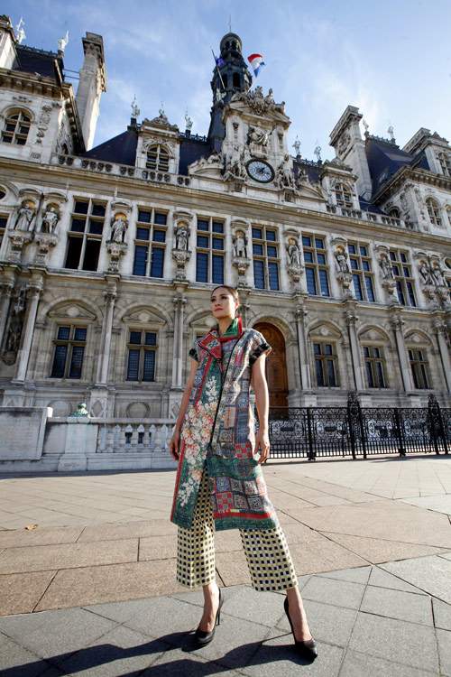 NTK Việt mang áo dài sang kinh đô thời trang Paris 6