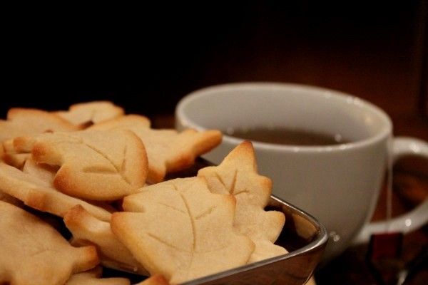 Làm bánh quy bơ hình lá rụng tuyệt đẹp 6