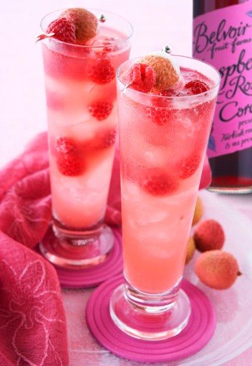 Raspberry Blush Cocktail - hương vị ngọt ngào và quyến rũ