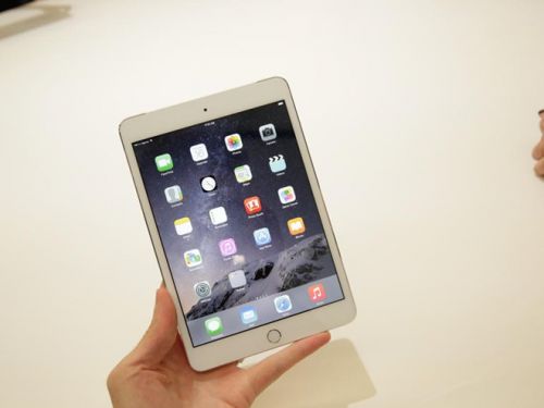 Cận cảnh iPad mini 3: 100 USD cho cảm biến vân tay