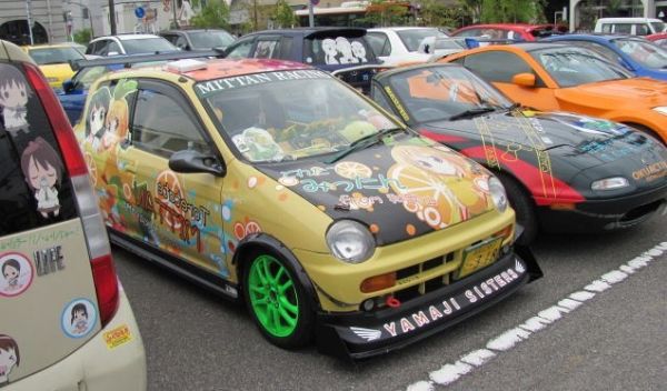 Ôtô phong cách hoạt hình ngày càng phổ biến tại Nhật Bản