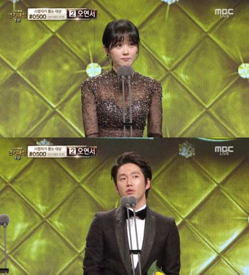 Jang Hyuk và Jang Nara giành giải Cặp đôi đẹp nhất