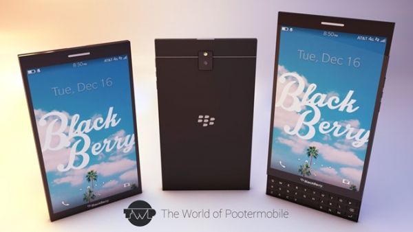 Ý tưởng chiếc BlackBerry độc đáo có thiết kế giống Passport 3