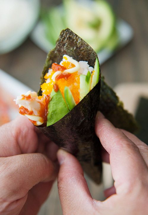 Làm sushi Nhật kiểu mới độc đáo 10