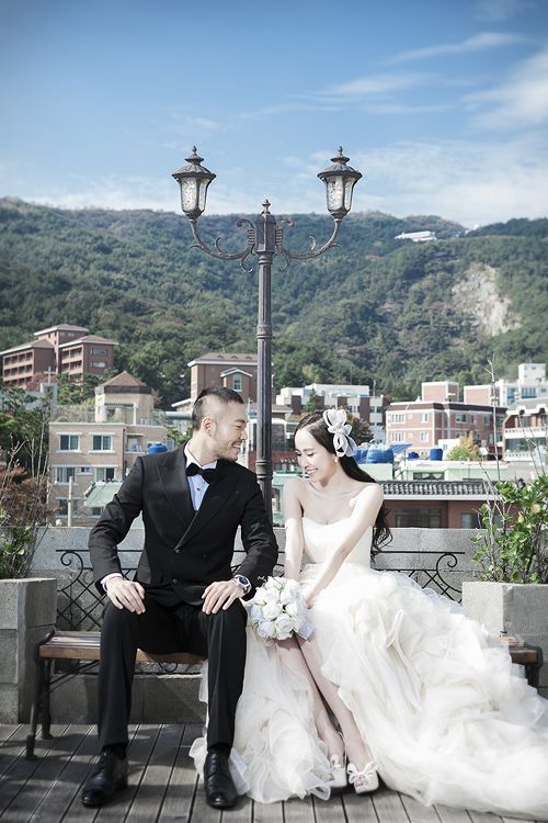 Bộ ảnh cưới lãng mạn ở Hàn Quốc của cá sấu chúa Quỳnh Nga