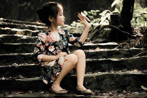 Mẫu nhí 7 tuổi Hà Nội “lấn sân” điện ảnh xứ Hàn 3