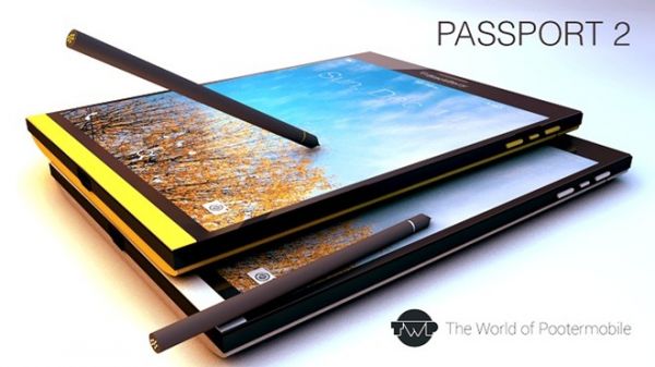 Concept BlackBerry Passport 2 với màn hình toàn cảm ứng 4