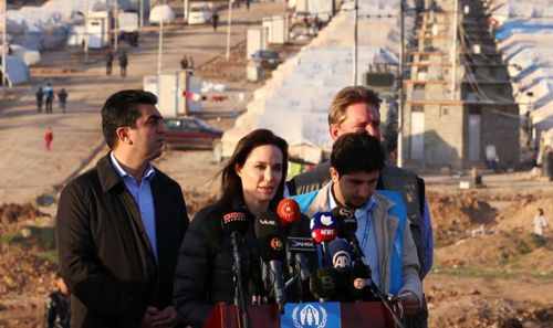 Angelina Jolie kể lại hành trình xúc động tới Iraq