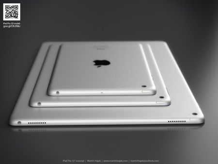 Bản dựng 3D tuyệt đẹp của iPad Pro cỡ lớn và bút stylus 7