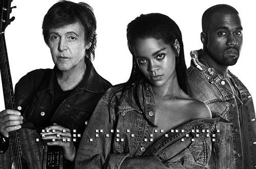 Paul McCartney, Rihanna và Kanye West sẽ hát chung tại Grammy