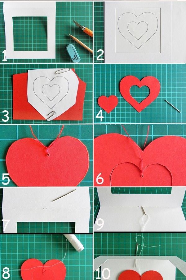 Hướng dẫn 4 cách làm thiệp Valentine handmade độc đáo 3