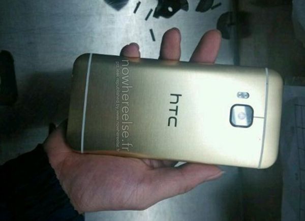 Ảnh thực tế của HTC One M9 màu vàng xuất hiện