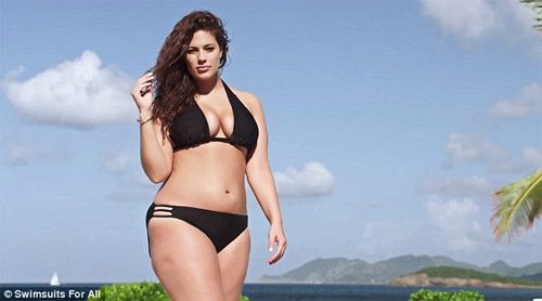 Người mẫu 93kg lại gây chấn động với quảng cáo bikini 6