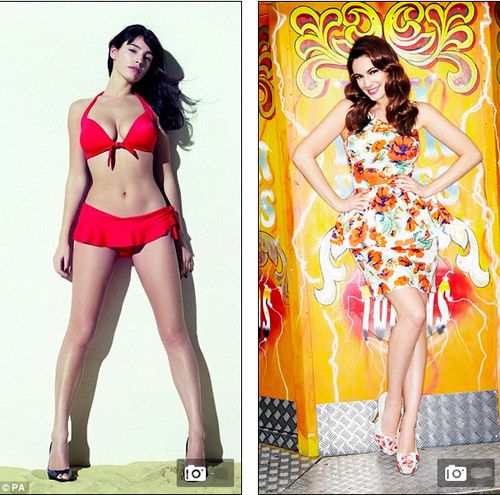 Người mẫu 93kg lại gây chấn động với quảng cáo bikini 15