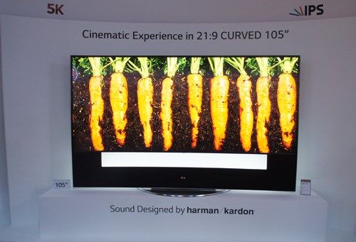 LG ra mắt TV màn hình cong 5K giá hơn 1 tỉ đồng