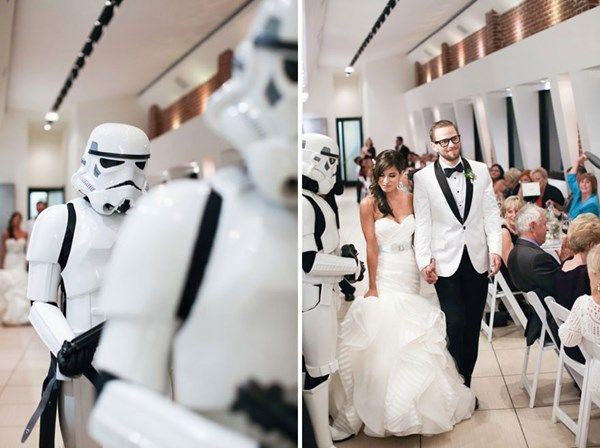 Cặp đôi tổ chức đám cưới theo phong cách phim Star War 12