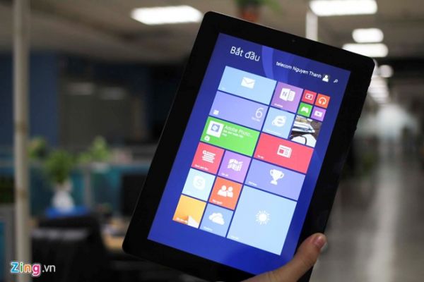 Tablet lai laptop chạy Windows 8.1 giá 5 triệu ở VN