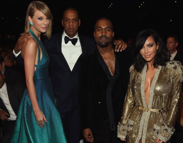 Taylor Swift và Kanye West bất ngờ "làm lành" tại Grammy 9