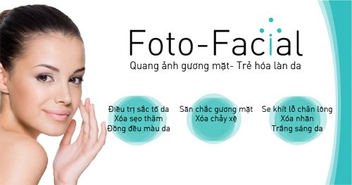 Trẻ hóa gương mặt với Foto Facial 2