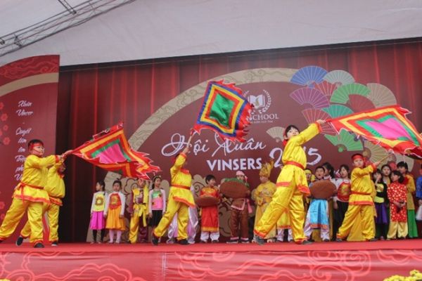 Học sinh Vinschool hào hứng với hội xuân truyền thống