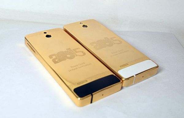 Bộ sưu tập điện thoại Nokia 515 mạ vàng cho năm Mùi 3