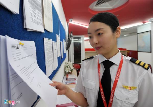 Nữ phi công Hàn Quốc xinh đẹp trên đường bay Việt Nam 5