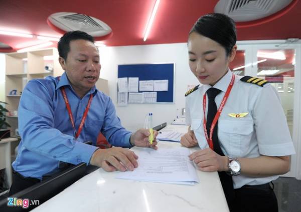 Nữ phi công Hàn Quốc xinh đẹp trên đường bay Việt Nam 2