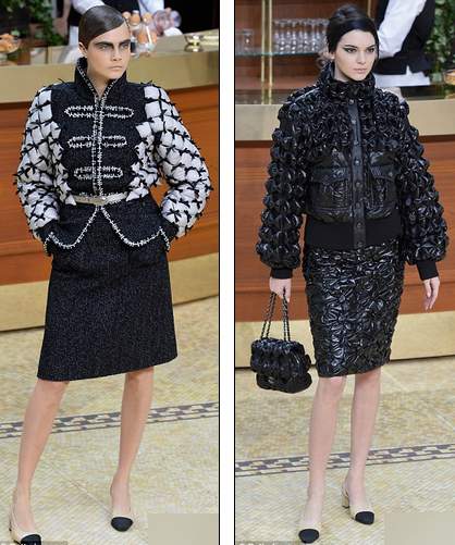 Chanel biến sàn catwalk thành quán ăn kiểu Pháp 17