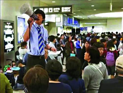 Khách Trung Quốc gây náo loạn an ninh ở sân bay Nhật