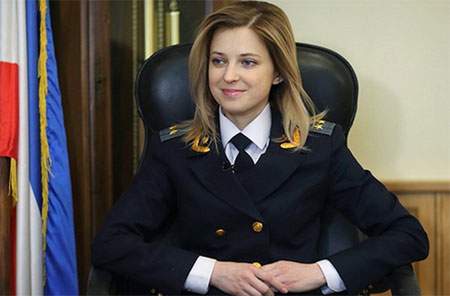 Công tố viên xinh đẹp Natalia Poklonskaya bị Ukraine dọa giết