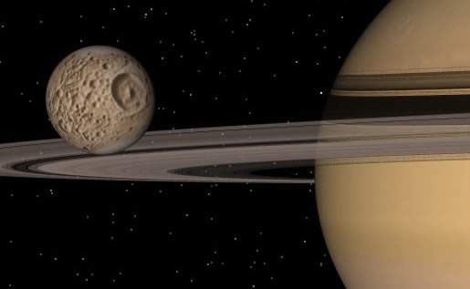 Phát hiện có hồ nước nóng trên Mặt Trăng Sao Thổ 2