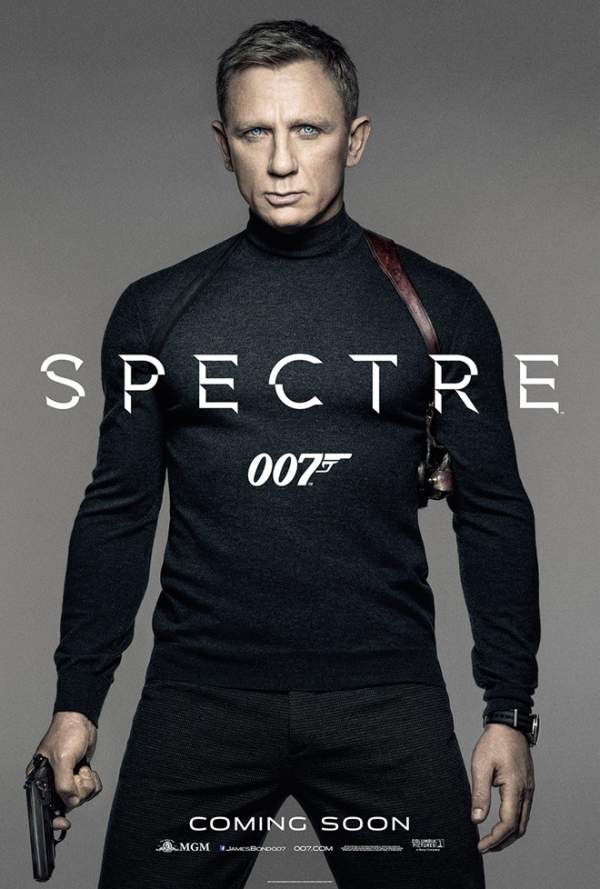 007 đơn độc trên poster đầu tiên của ‘Spectre’