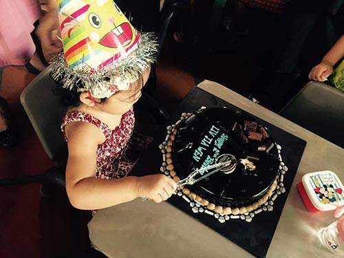 HH Hương Giang mừng sinh nhật con gái 2 tuổi 6
