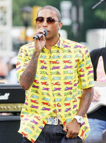 Phong cách của "biểu tượng thời trang Mỹ 2015" Pharrel Williams 7