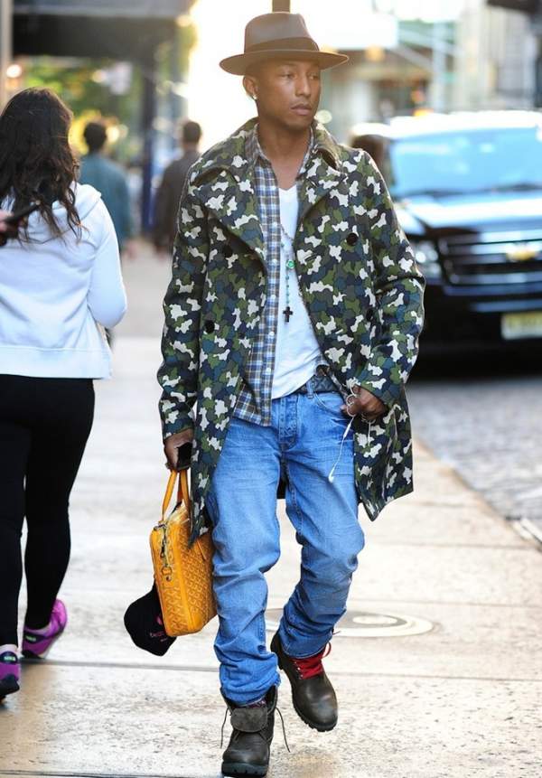 Pharrell Williams là biểu tượng thời trang của năm