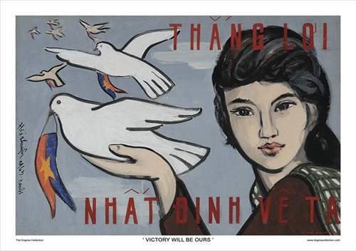Tranh cổ động kháng chiến của Việt Nam trong mắt họa sĩ nước ngoài