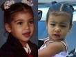 Kim Kardashian khoe ảnh con gái giống hệt mẹ