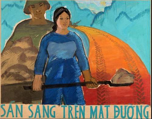 Tranh cổ động kháng chiến của Việt Nam trong mắt họa sĩ nước ngoài 2
