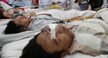 6 người Việt gặp nạn tại Campuchia chuyển về Chợ Rẫy