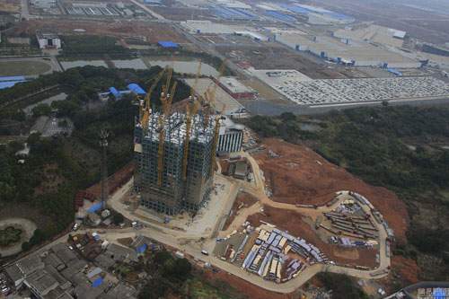 Trung Quốc: Sửng sốt tòa nhà 57 tầng xây trong 19 ngày 18