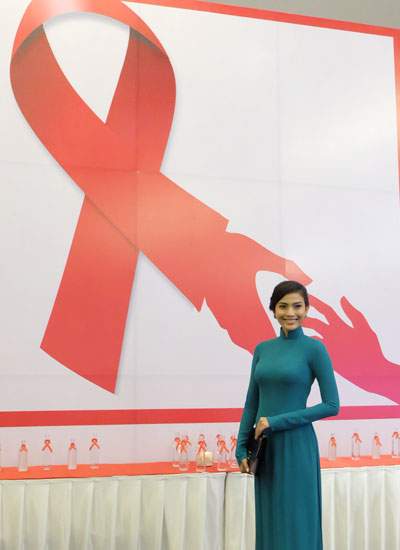 Trương Thị May kêu gọi chống kỳ thị người nhiễm HIV