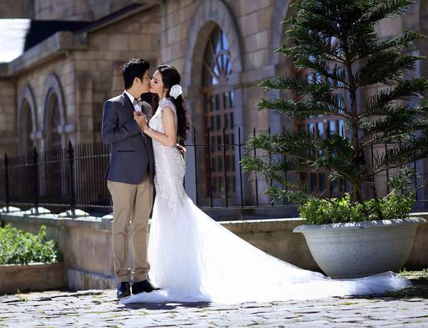 Ảnh cưới lãng mạn ngọt ngào của Nhật Kim Anh 9