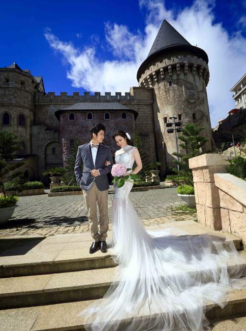 Ảnh cưới lãng mạn ngọt ngào của Nhật Kim Anh 8