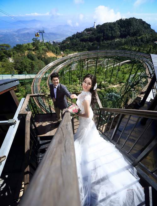 Ảnh cưới lãng mạn ngọt ngào của Nhật Kim Anh 7